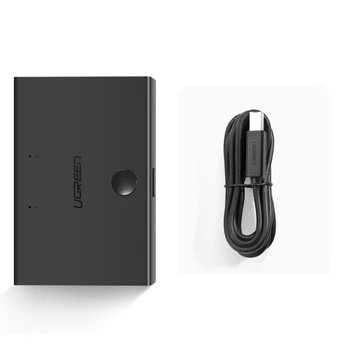 Switcher 2xUSB-B, 480Mbps - Ugreen (30345) - Black