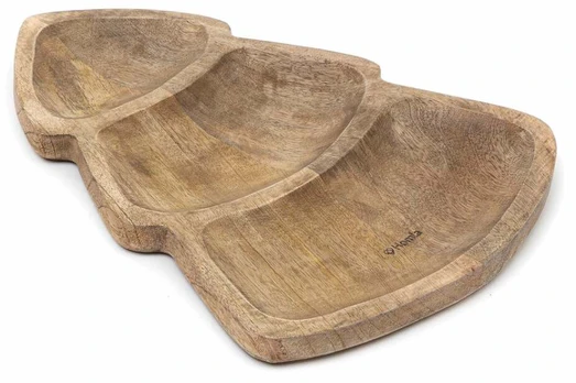 Serviravimo padėklas Homla Mango 211354, 34 cm x 2 cm, 27 cm, Ruda sp.