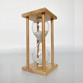 Smėlio laikrodis mediniame rėme – 45 min.