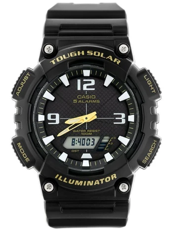 Laikrodis Męski CASIO SOLAR AQ-S810W-1BVDF
