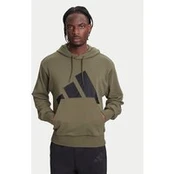 adidas Džemperis Essentials Big Logo JE8892 Chaki Regular Fit