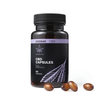 Hempo CBD kapsulės 1500mg