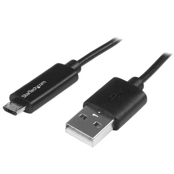 StarTech 1M MICRO-USB KABELAS SU LED/.