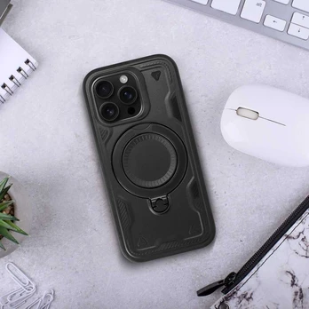 Case FROST ARMOR for IPHONE 16 Pro juodas