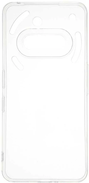 Dėklas FoneKit silikonisuoja, Nothing Phone (3a), läpinäkyvä
