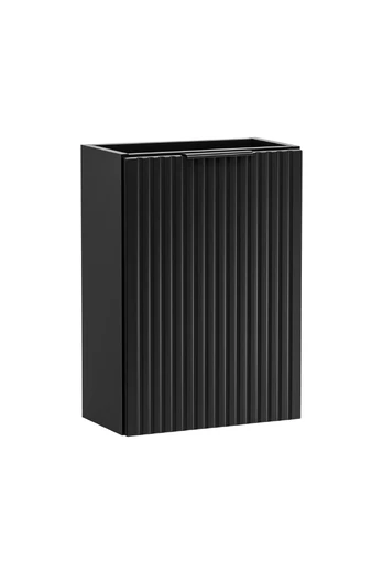 Apatinė vonios spintelė ADEL BLACK 82-40-B-1D, juoda