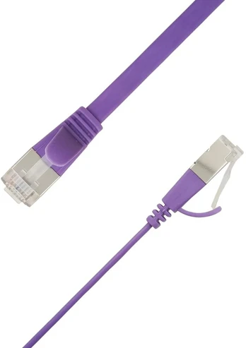 LinkIT Flat U/FTP Cat6a violetinė 3m