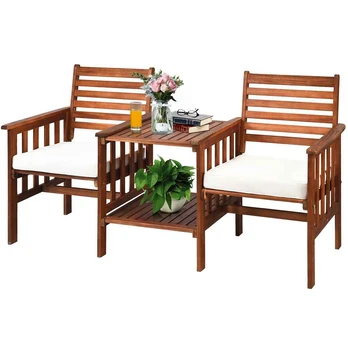 Bonideco Select Lauko suolas 165x65x88cm., rudos spalvos