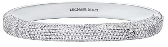 Michael Kors Solid bracelet with cubic zirconia Premium MKJ8599040