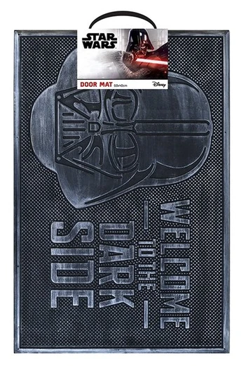 Star Wars (Welcome to the Dark Side) guminis durų kilimėlis | 40x60cm