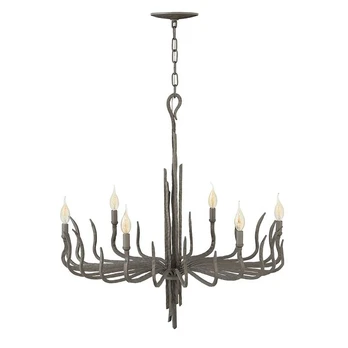 Elstead Lighting pakabinamas šviestuvas Spyre 6, rudas