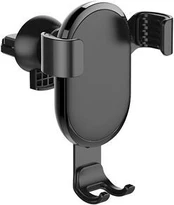 Laikiklis ColorWay Metallic Gravity Holder For Smartphone Black, 6.5 ", Adjustable, 360 °