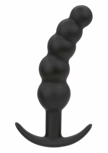 CalExotics Boundless Vibrating X5 Beaded Plug Silicone Waterproof Black