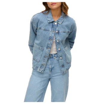 Džinsinis švarkas moterims, Mėlyna, Jamie denim