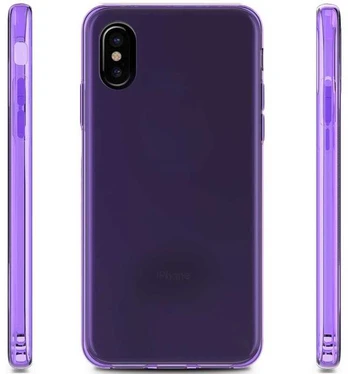 Zizo TPU dangtelis, skirtas iPhone X (violetinė)