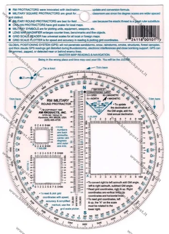 Karinis matlankis "Protractor" TLT išsiuntimas 2-4 d.