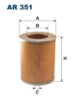Oro filtras FILTRON AR 351