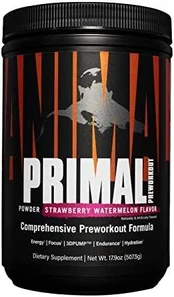 Universal Nutritions Universal Animal Primal Preworkout 507,5 g. (Fruit punch skonis)