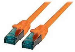 EFB RJ45 Patch kabelis S/FTP, Cat.6A, LSZH, 5m, oranžinis