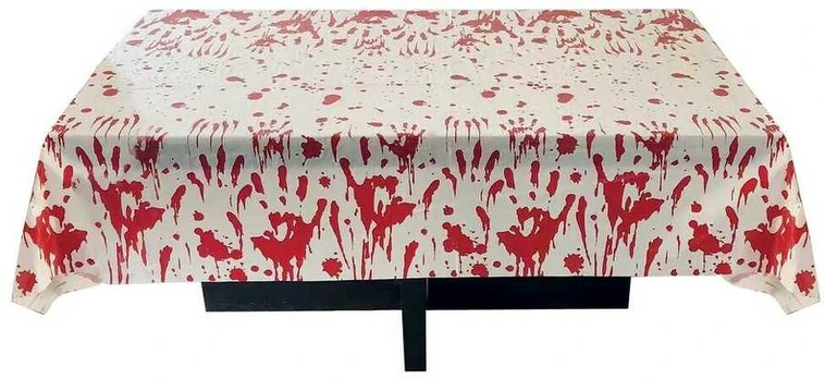 Staltiesė "Bloody Halloween" 137x183 cm