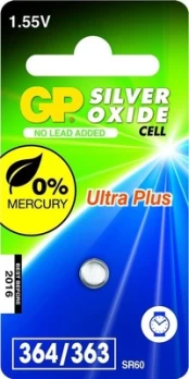 Elementai GP GPPBS364F014, AG1/SR60/LR60, 1.55 V, 1 vnt. kaina