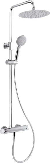 Rain shower with shower faucet
