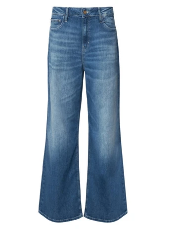 Guess Džinsai W6YA82 D1331 Mėlyna Wide Leg