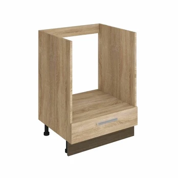 Virtuvės spintelė Greta, 60 cm, ruda
