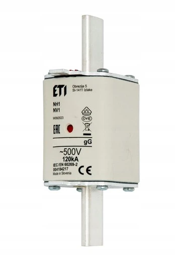 Saugiklio įdėklas Eti Gr.1 25a Ac 500v Gg