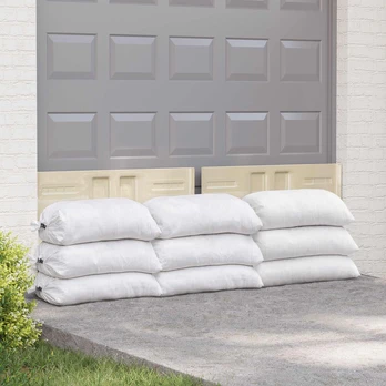 Audiniai maišai 10 pcs Balta 60 x 100 cm PP
