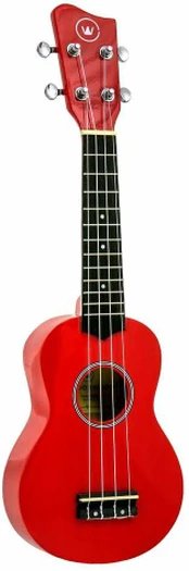 Soprano ukulelė Condorwood, raudona