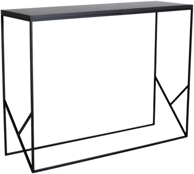 CUSTOMFORM Konsolė, Prabangi, 100x30 cm, Juoda