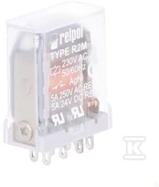Relpol PRZEK.R2M 2P 230VAC EL-M.DO GN.GZ2