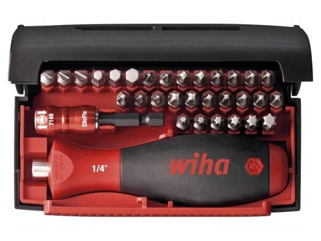 Kit: screwdriver bits | hex key,Phillips,Pozidriv®,slot,Torx®