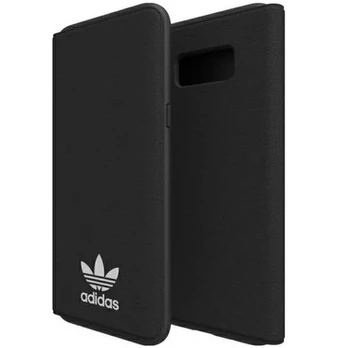 Adidas Oryginalne Dėklas SAMSUNG GALAXY S8+ Adidas OR Booklet Case BASIC (28207) juoda