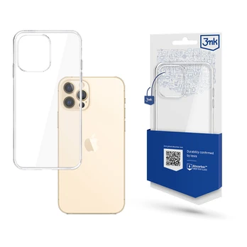3MK iPhone 13 Pro Max, TPU, skaidrus, skaidrus telefono dėklas