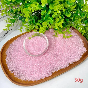 Rožinio kvarco gabalėliai, 50g