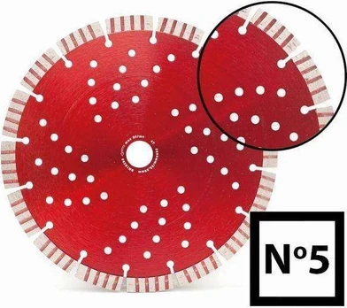 Abraboro Diamond blade 350x25.4/12 N5 standard+