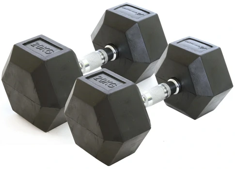 Hexagon šešiakampis hantelis 20kg (1vnt)