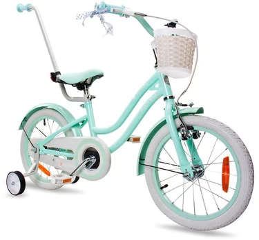 Vaikiškas dviratis Sun baby 16", žalias