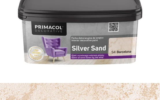 Struktūriniai dažai SILVER SAND, 1l, Barselona