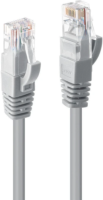 CABLE CAT6 U/UTP 1M/GREY 48002 LINDY