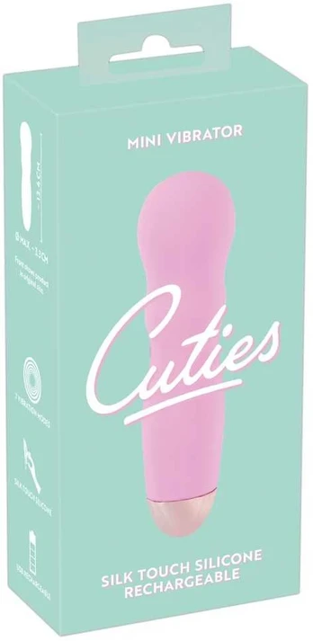 Cuties Mini Vibrator rose Mini vibratorius