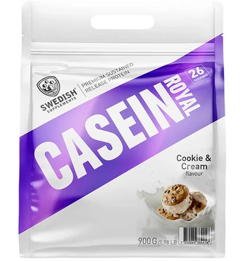 Swedish Supplements Casein, Cookies &amp; Cream, 900 g