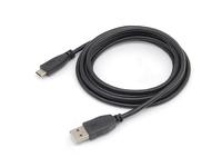 Kabelis USB Equip USB-A - USB-C 3 m Juodas (128886)
