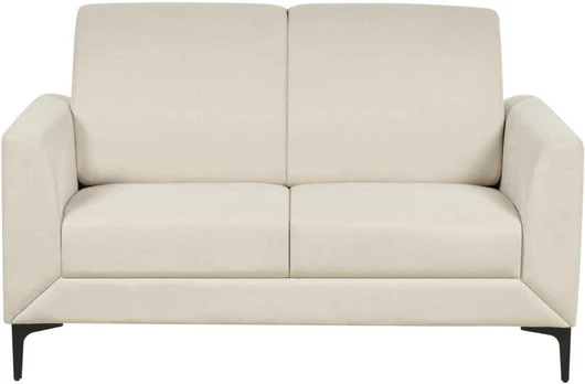 Beliani Sofa 2-osobowa smėlio sp. FENES