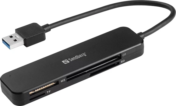 Sandberg USB 3.0 kišeninis kortelių skaitytuvas