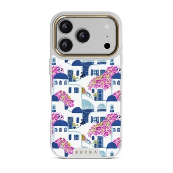 Santorini - iPhone 17 Pro Case, Elite Light (MagSafe) / Gold