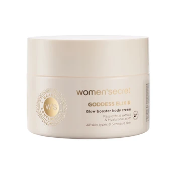 WOMEN'SECRET GODDESS ELIXIR GLOW BOOSTER kūno kremas, 250 ml