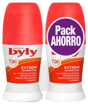 Byly Tai buvo Extrem Roll On Dezodorantas 2x50ml kaina